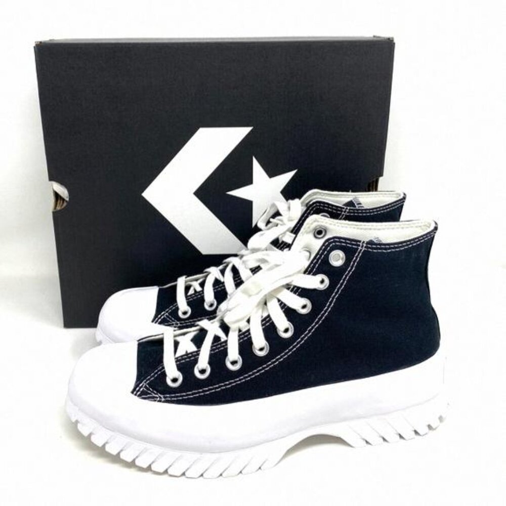 Converse Chuck Taylor All Star Lugged 2.0 High Top A00870C Canvas Black Women's - Picture 6 of 12